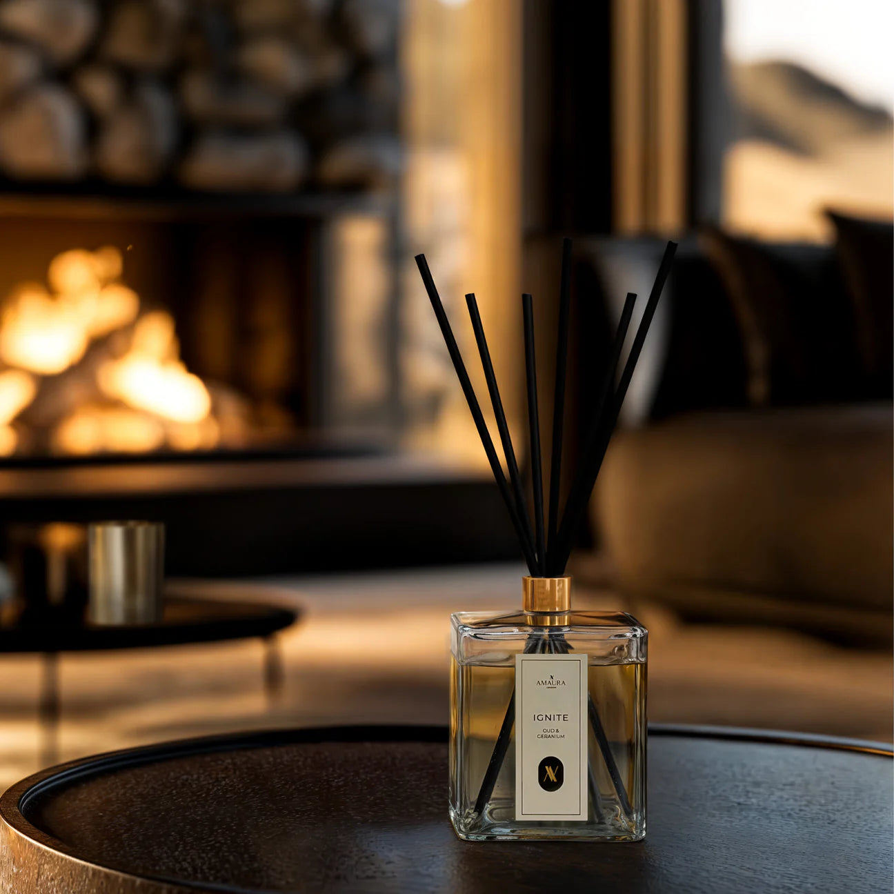 Ignite | Oud & Geranium | Eco Luxury Reed Diffuser