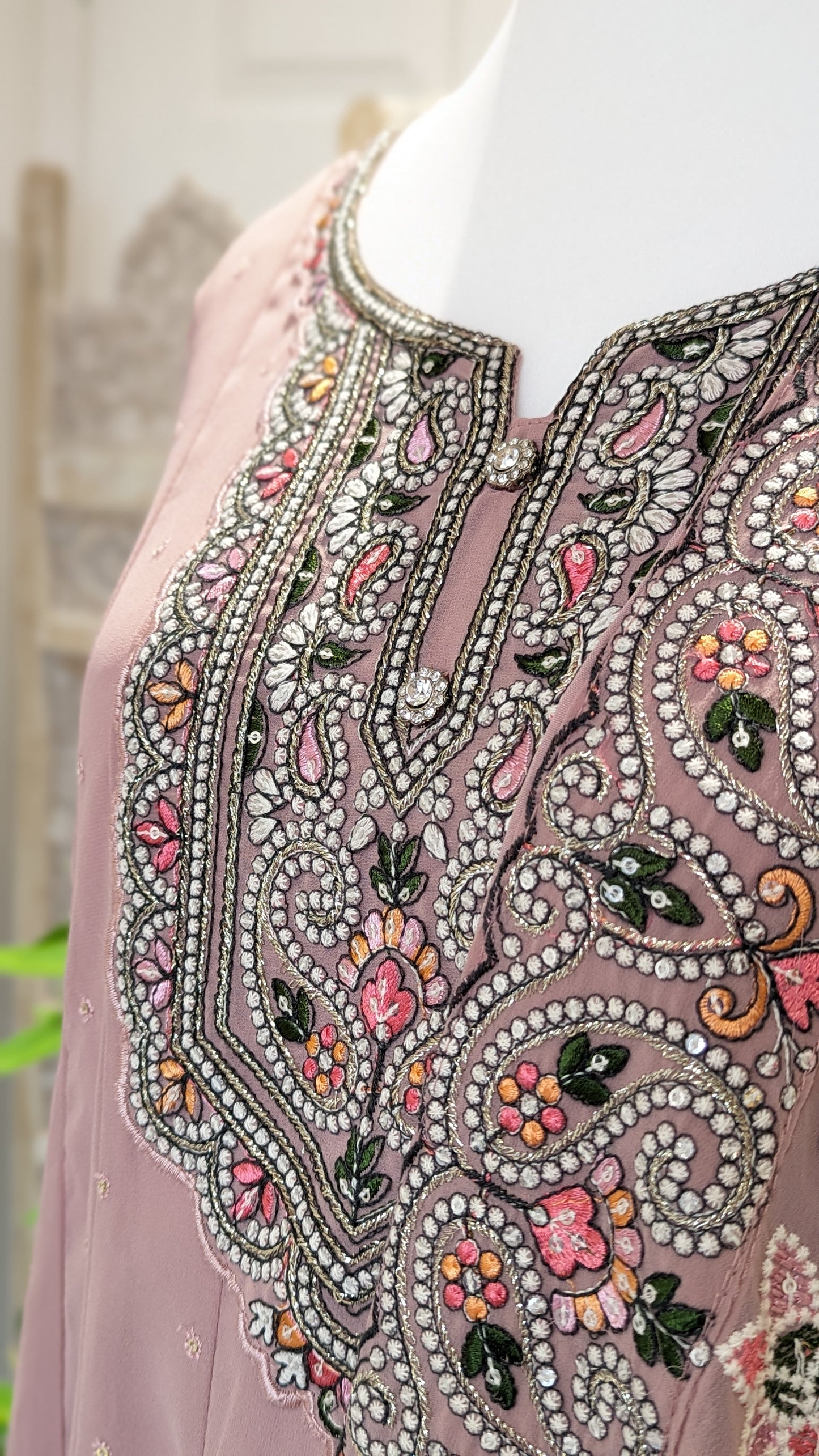 Salwar Kameez with floral dupatta (14-16)