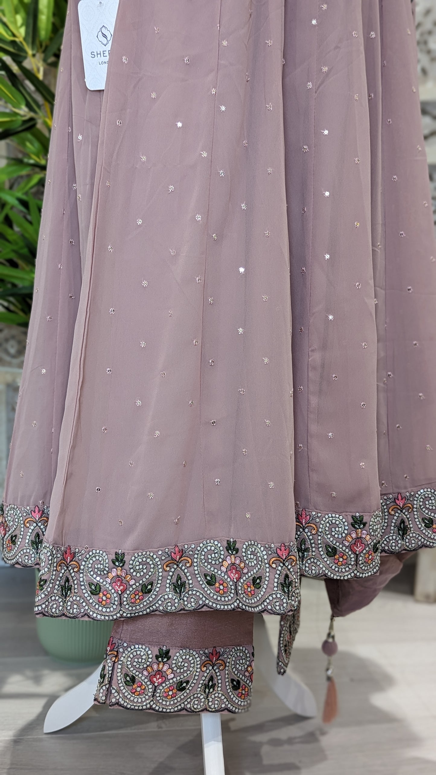 Salwar Kameez with floral dupatta (14-16)