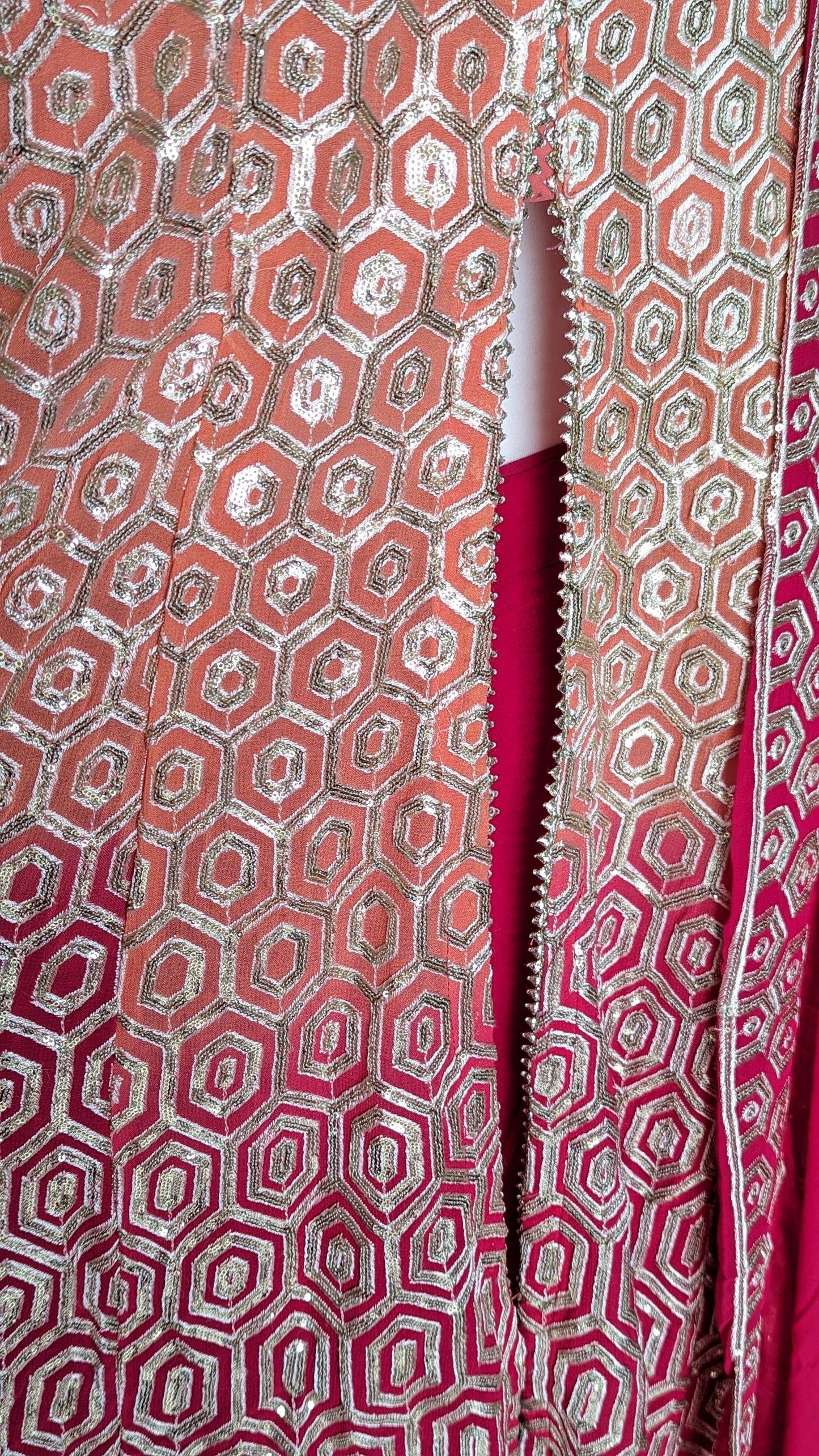 Two-tone Jacket lehenga (14-16)