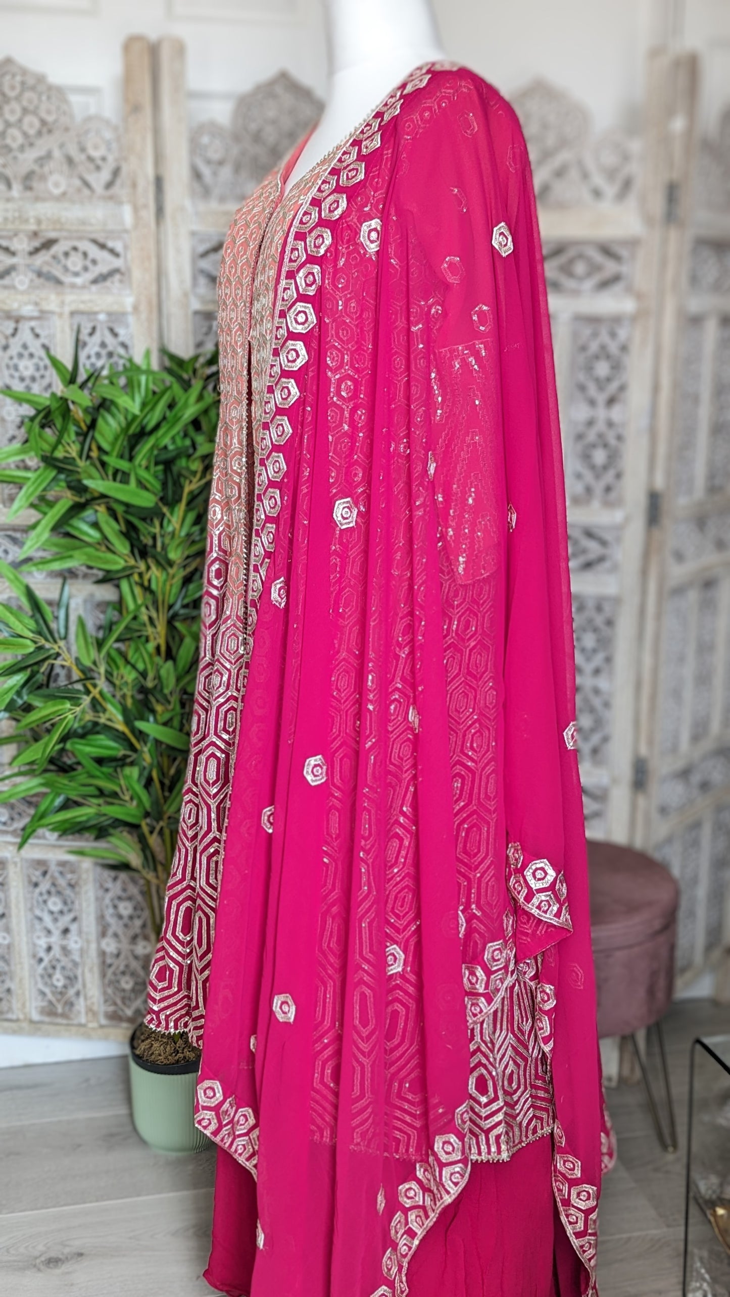 Two-tone Jacket lehenga (14-16)