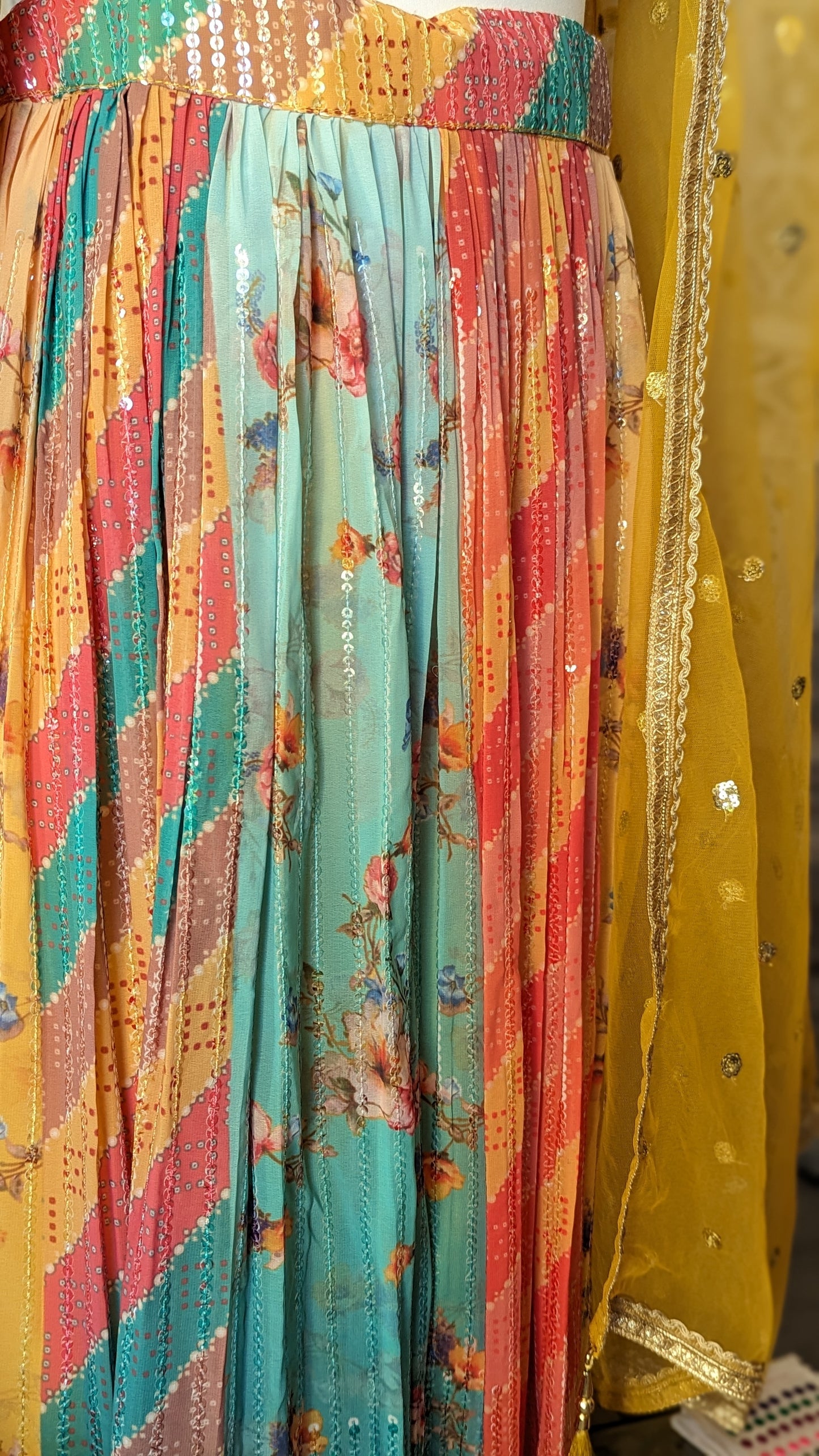 Summer Multi Lehenga (12-14)