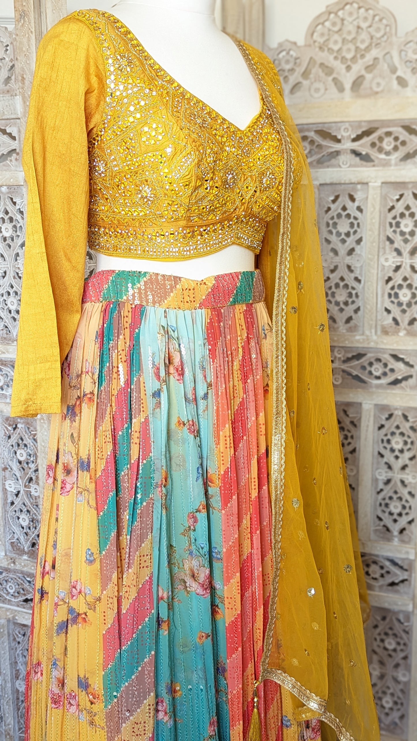 Summer Multi Lehenga (12-14)