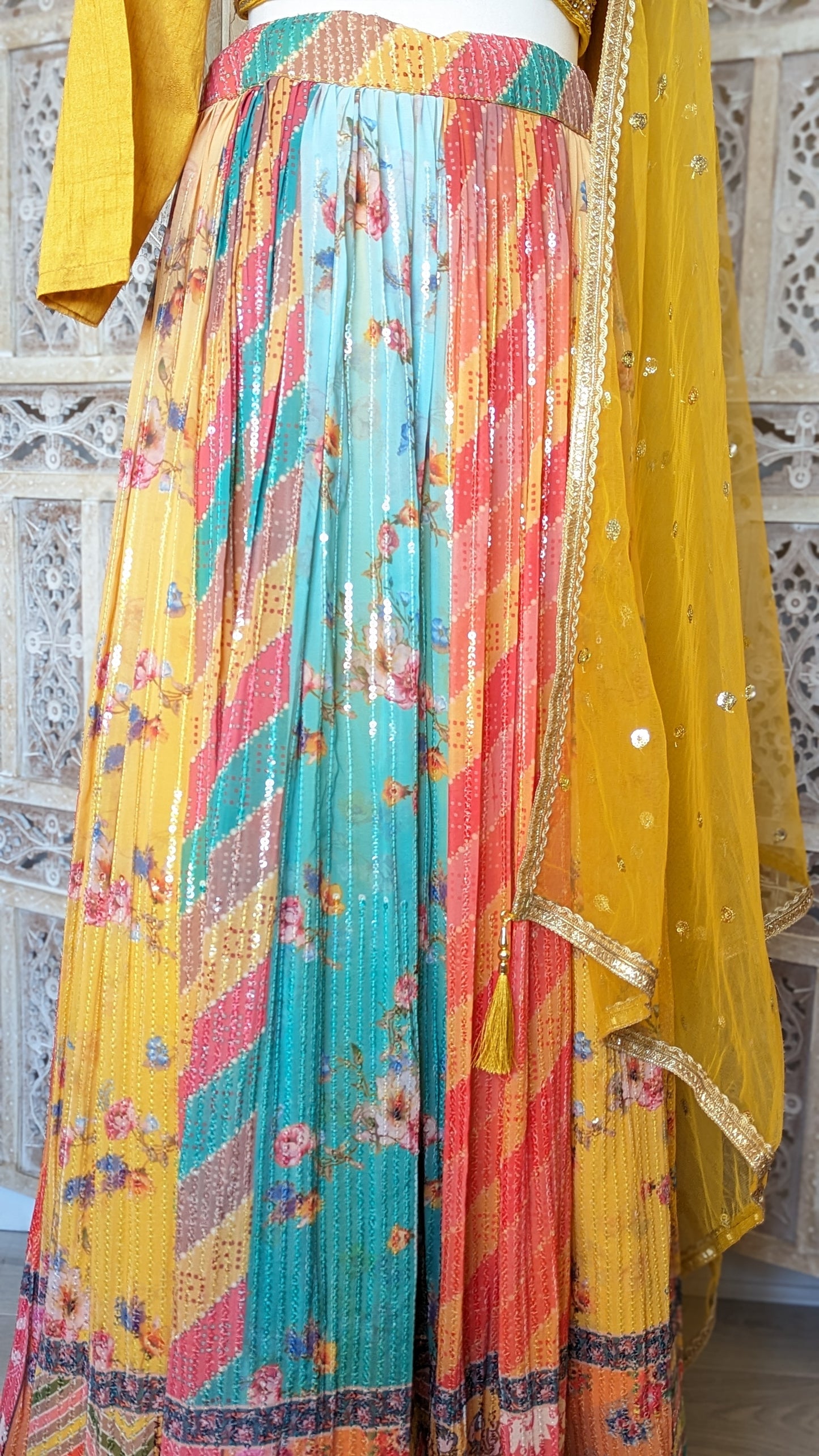 Summer Multi Lehenga (12-14)