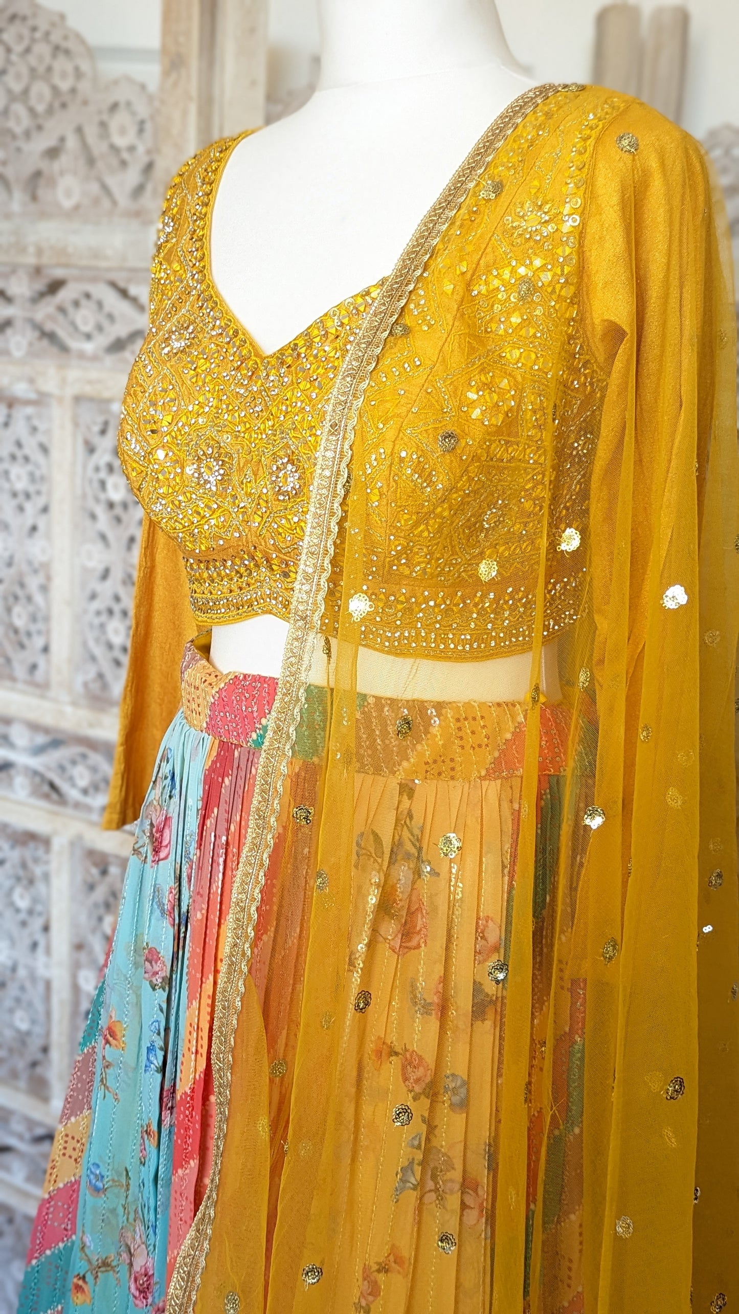 Summer Multi Lehenga (12-14)