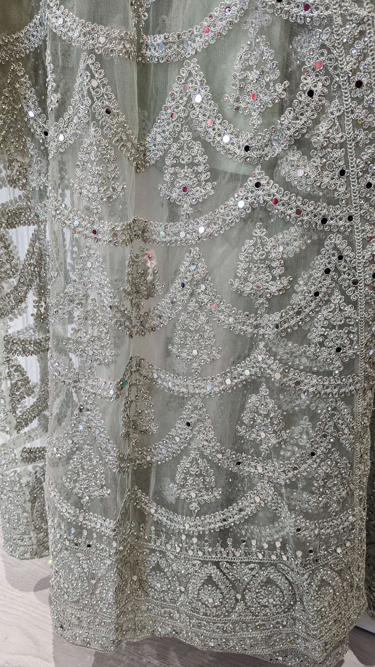 Front Split Jacket Lehenga (24-26)