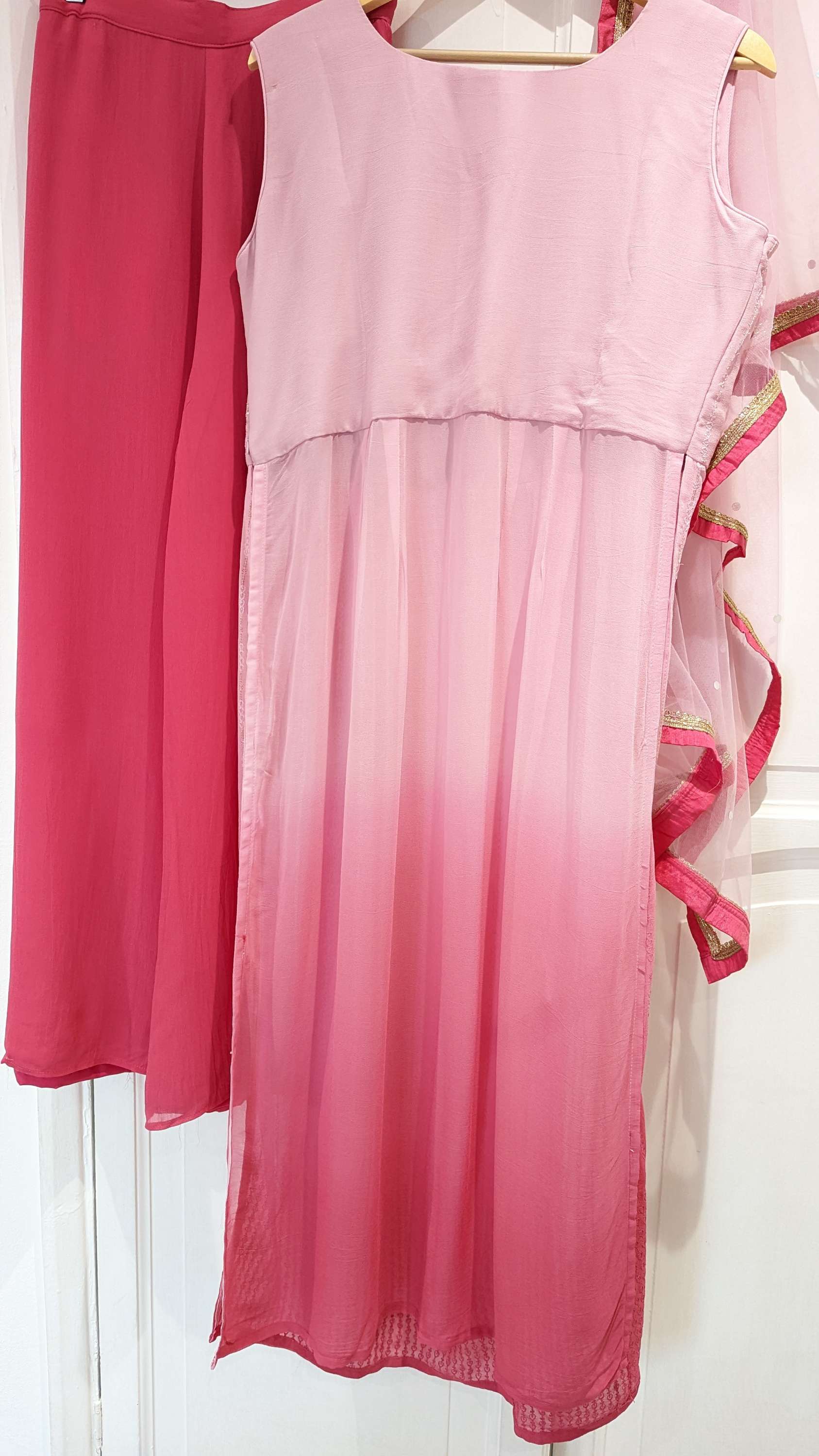 Pink Ombre Palazzo Set (16-18)