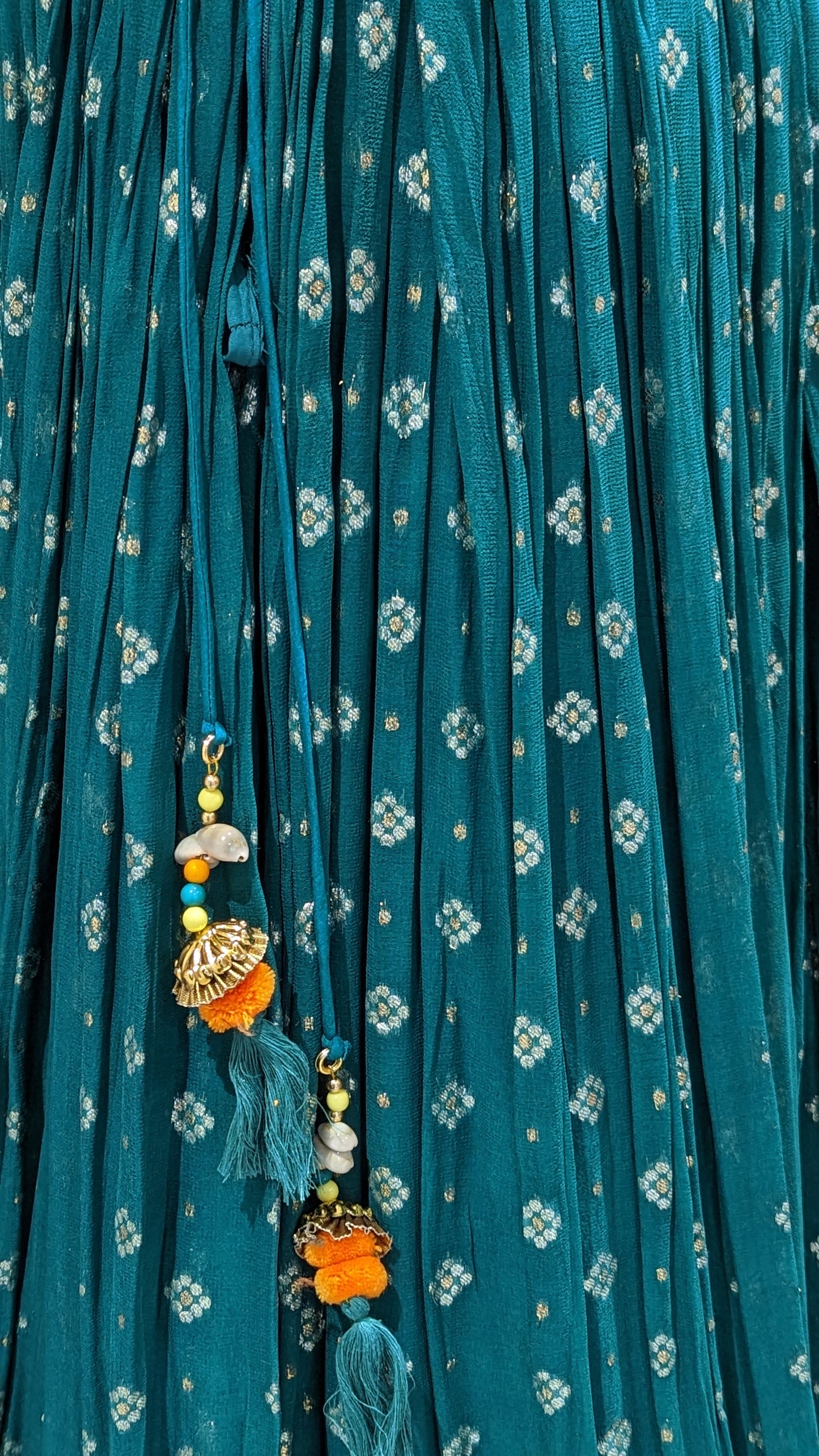 Bright Bandhani Lehenga (10-12)