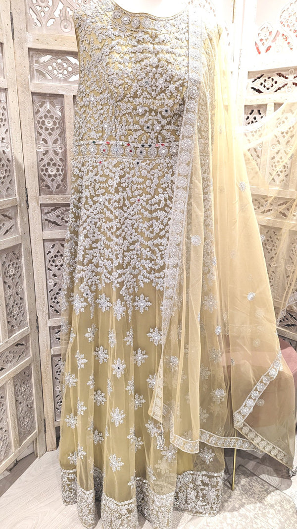 Gold and Silver Gown. Size 20-22 (bust 50")