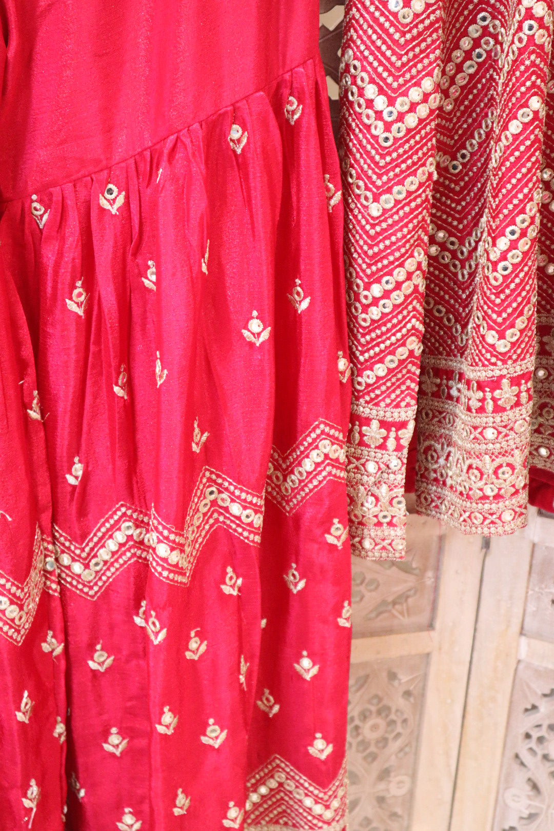 Rani Pink Gharara Suit Set (16-18)